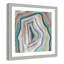 Agate moderne bleu sarcelle - peinture encadrée-60347030-60347031