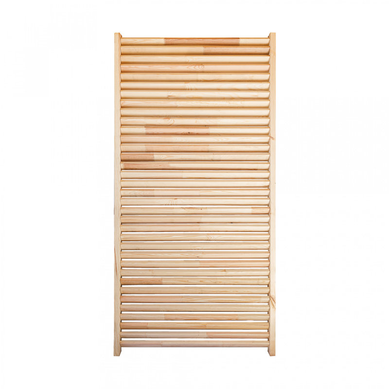 Arnela Nadia Raw Wood Privacy Fence 1800 X 900 mm, Raw wood