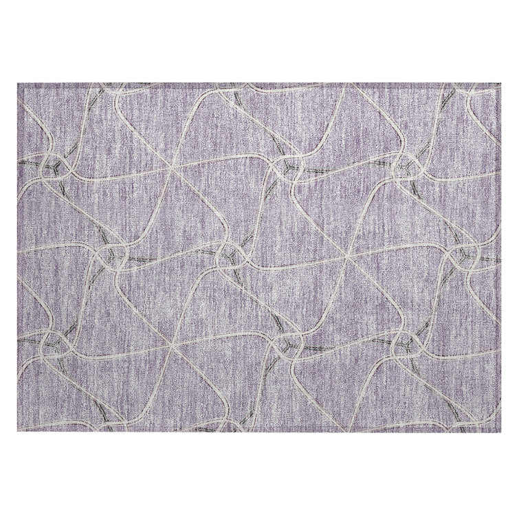  Aleg Area Rug with Non-Slip Backing
