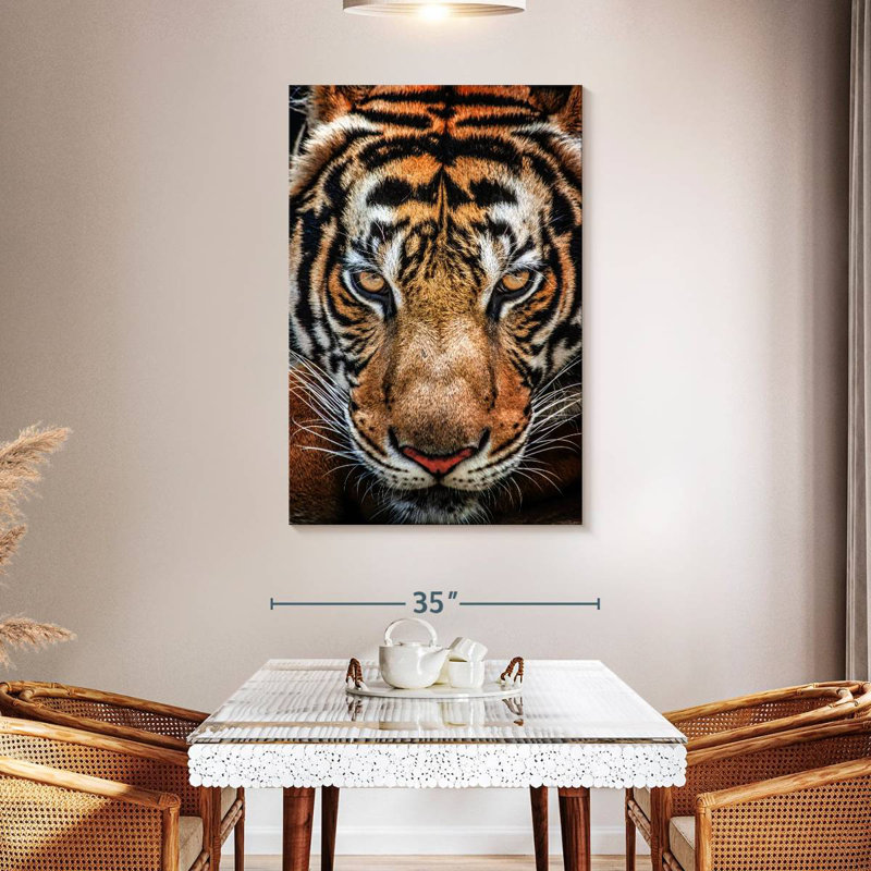 Brampt Siberian Tiger, 48" H x 32" W