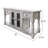 Sayne 55'' Solid Wood Top Console Table-1102963601