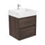 Ensemble de meuble-lavabo simple mural 24 po 24 po-71072239