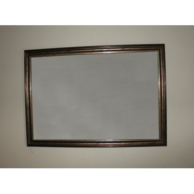 Roma Wood Flat Wall Mirror