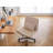 Modern Home Office Chair, Computer Desk Chair with Linen Fabric-1866634579-1866634578