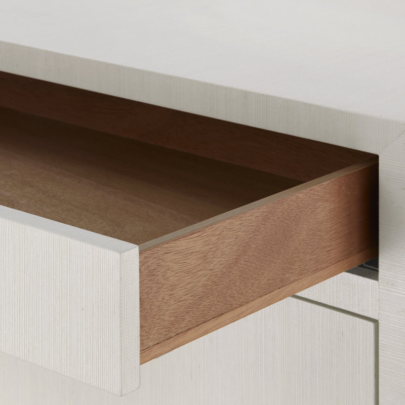 Florence Large 4-Drawer, Sand White