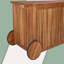 Solid Wood Storage Box