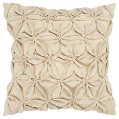 Square Cotton Pillow Cover & Insert