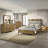 Transitional Brown Finish Bedroom Storage Chest With 5x Drawer Solid Rubberwood Furniture 1pc