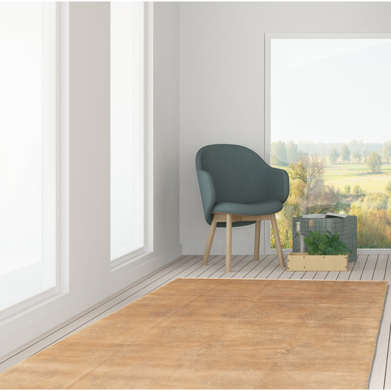 Tapis unique en laine noué à la main Agra Jaipur de 7 pi 5 po x 9 pi 10 po New Age Agra