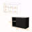 Black And Onyx Double Door Cabinets Kitchen Island