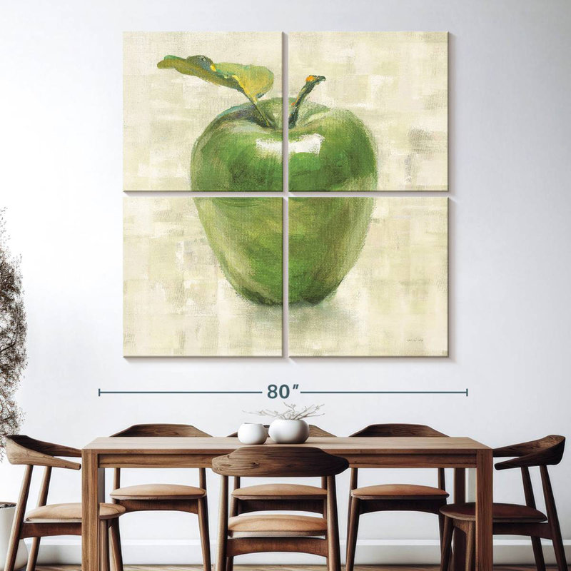 Yarlin Green Apple, 74" H x 74" W
