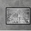 Southern Skyline In Black & White Print