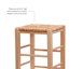 Tabouret de bar et de comptoir avec siège en rotin Halvorson-1156844850-1156844813