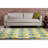 Ailey Authentic Hand-Tufted Handmade Sage Green, Dusty Blue & Cream Modern Abstract Peacock Feather Wool Area Rug-139171791