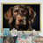 Gold Single Picture Framed