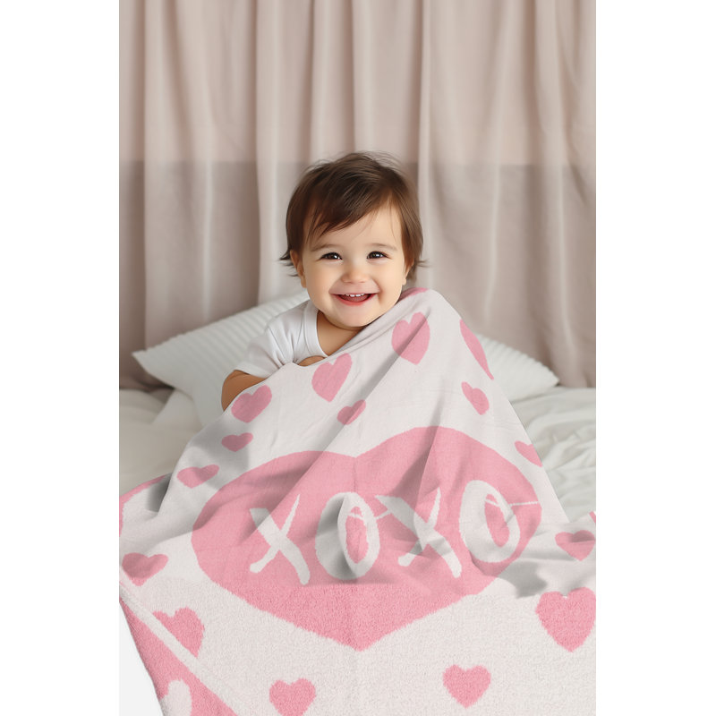 Jeté pour enfant à motif de luxe doux - Xoxo