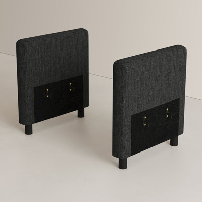 2 Pcs Backrest Of Modular Sofa, Also As Armrest For Sectional Couch