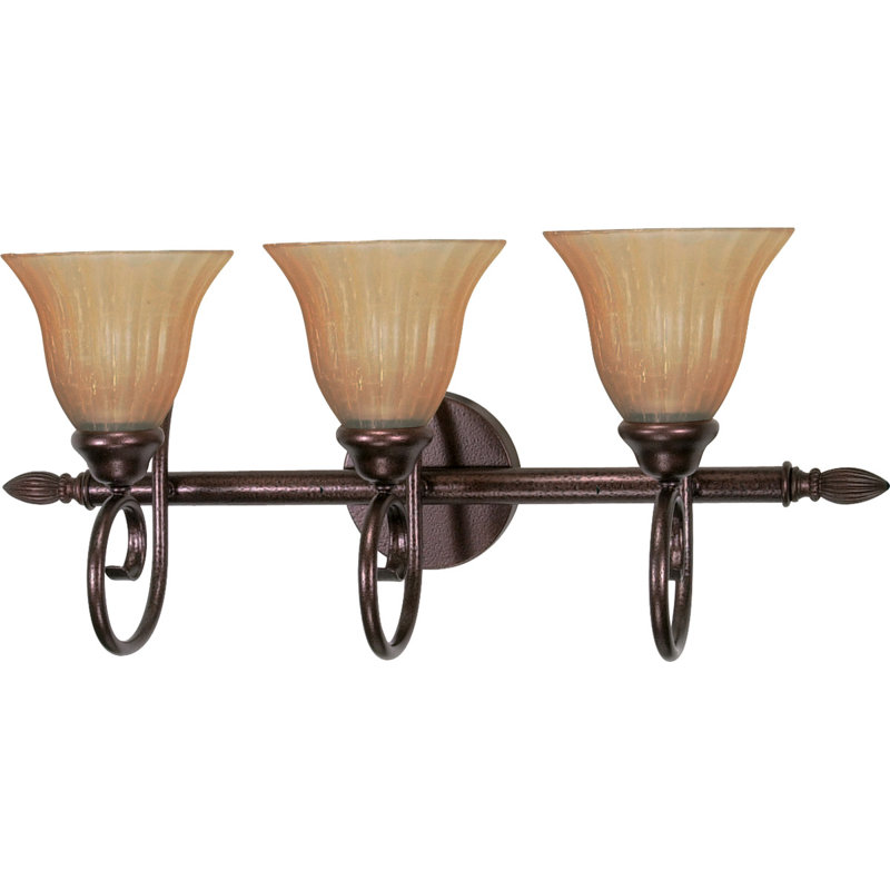 Éclairage pour meuble-lavabo 3 lumières Caverly