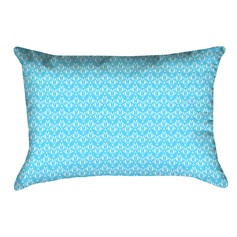 Coussin Katelyn Elizabeth, Simili suède, Bleu sarcelle