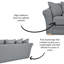 Florida 3 Seater Sofa