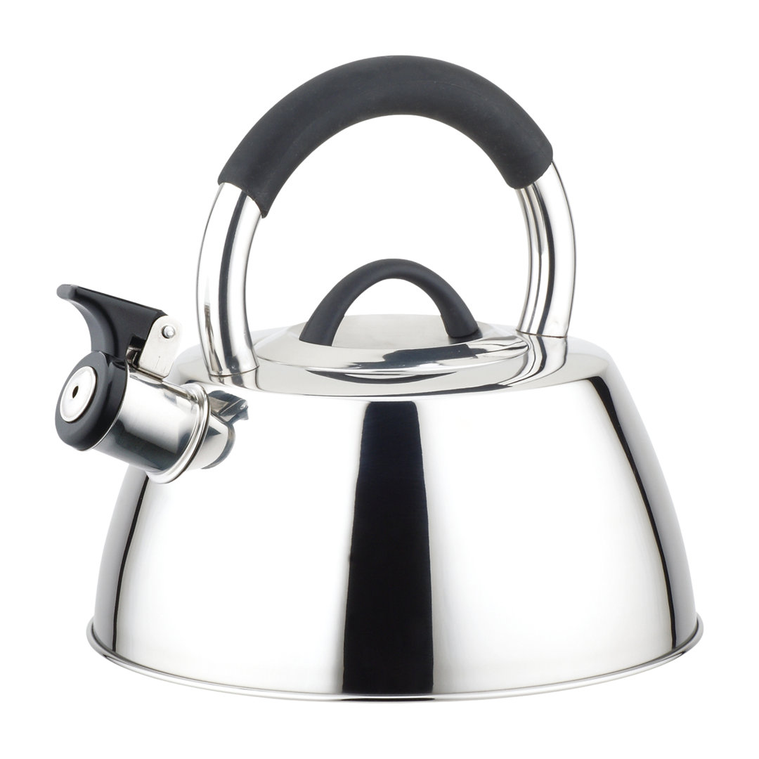 Buckingham Whistling  Kettle Stovetop Stainless Steel, Induction Compatible 2.6 Litres