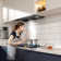 VIKIO 30" 900 CFM Convertible Insert Range Hood with Gesture and Touch Control