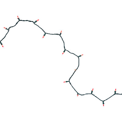 LED Mini Christmas Lights 4" Spacing