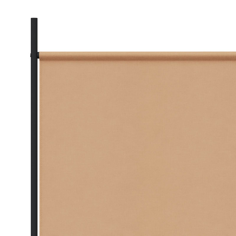 Paravent 3 panneaux vidaXL beige 102,36 x 70,87 po, 3, H 70,87 po x l 102,36 po x P 1,6 po, Beige