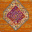 Tapis orange / fuchsia Christa Southwestern-500329311
