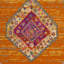 Tapis orange / fuchsia Christa Southwestern-511222868