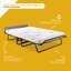 Jay-Be Supreme Automatic Folding Bed with Micro e-Pocket Sprung Mattress and Headboard-20421367