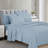Swift Home Ultra-Soft 6-Piece Sheet Set with Extra Pillowcases - Essential 1800 Series Microfiber - Fits Mattress up to 14" Tall - Peach Fuzz, Durable, Easy Care-82635147-82635135