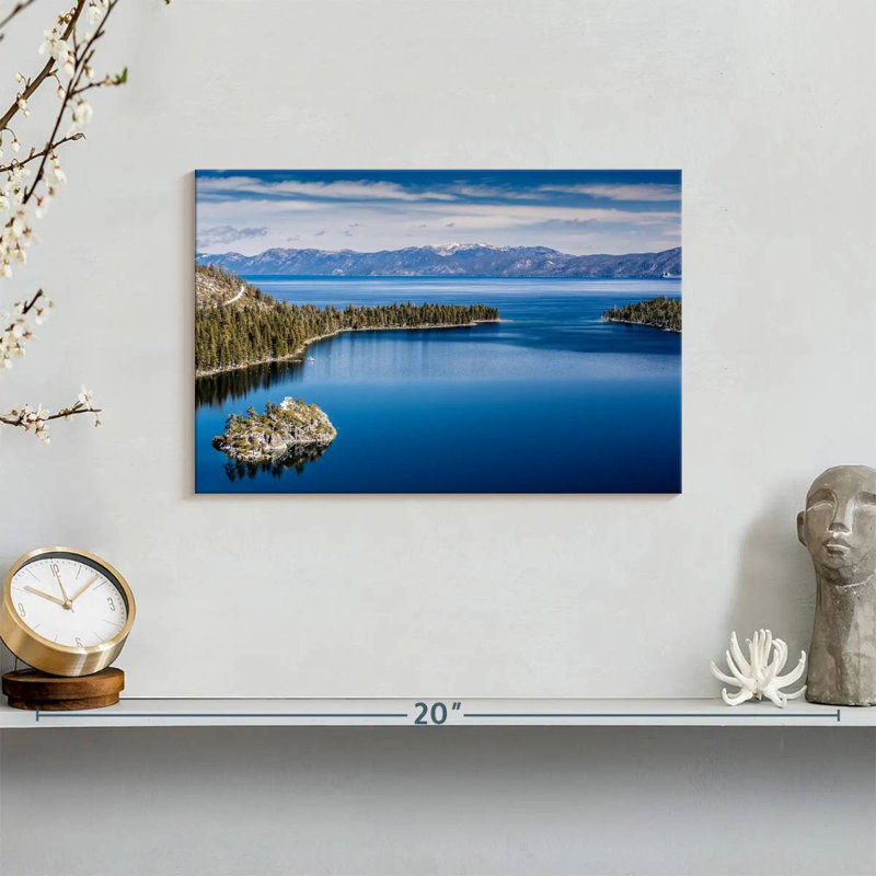 Alvord Majestic Lake Tahoe, H 8 po x l 12 po