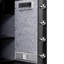 Coffre-fort en acier inoxydable 2,2 pi pour argent comptant 15,75 x 13 x 23,6 po Safe
