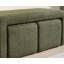 41" W 3-Pieces Upholstered Faux Fur Modern Bench, Nesting Ottoman Bench Set For Living Room Or Bedroom, No Assembly-1017537213