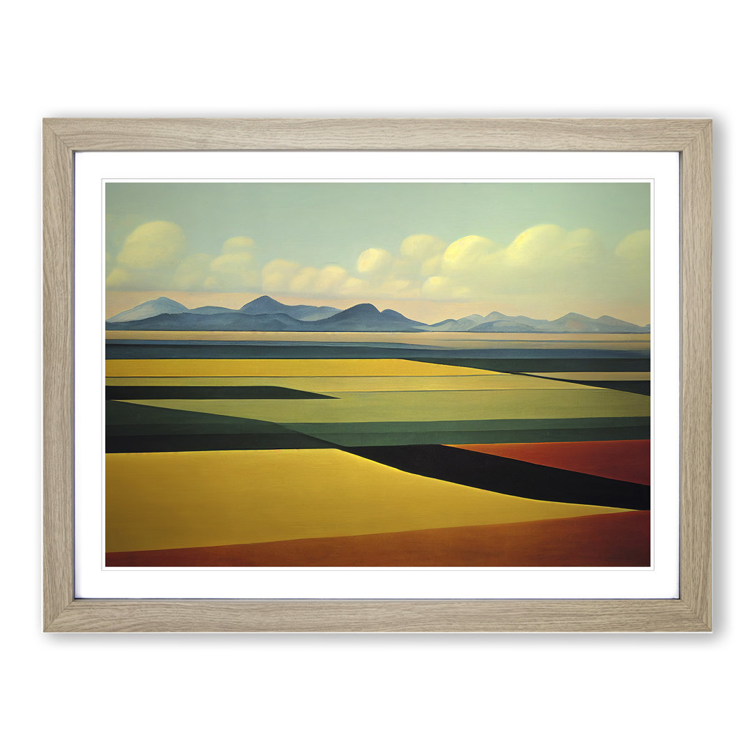 Fantastic Spring Meadow Landscape - Single Picture Frame Painting