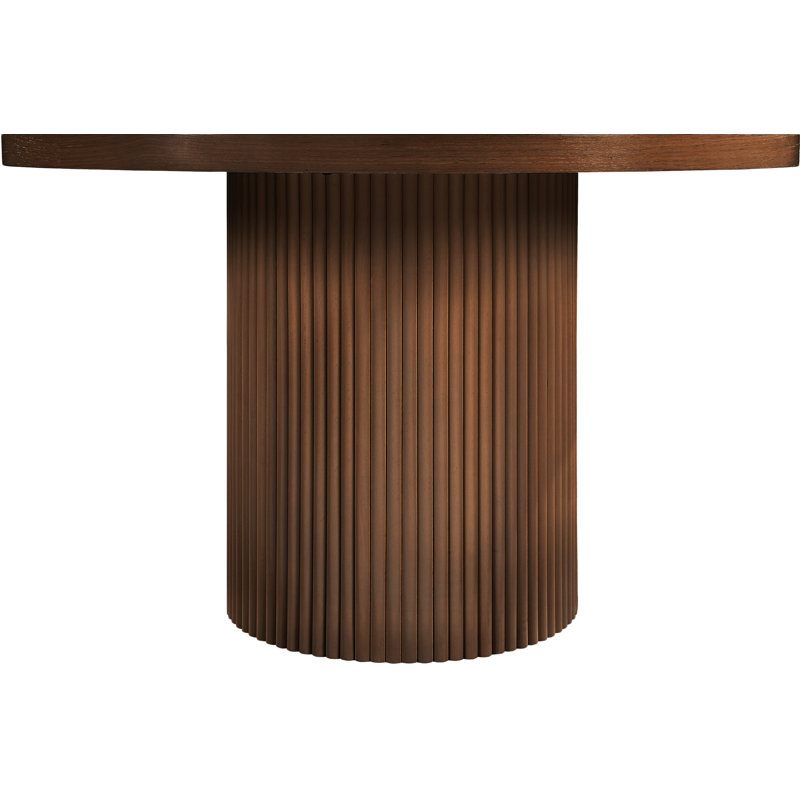 Table de salle à manger Iylan, Brun