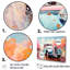 «Pastel Vintage Pink Car Adventure», impressions sur toile rétro-95872788-95872792