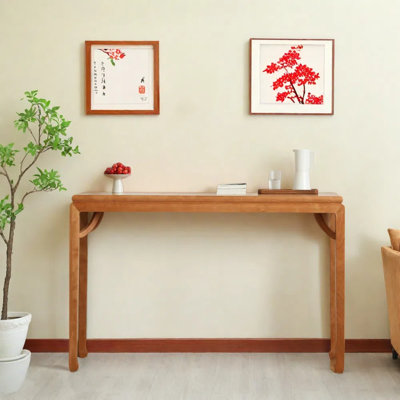 New Chinese Style Solid Wood Console Table