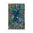 Night Jungle Scenery Rug, 5 x 7 Ft for Outdoor Deck & Sleeping Room, Teal