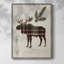 Impression encadrée Woodland Plaid II - bois massif-1228784581
