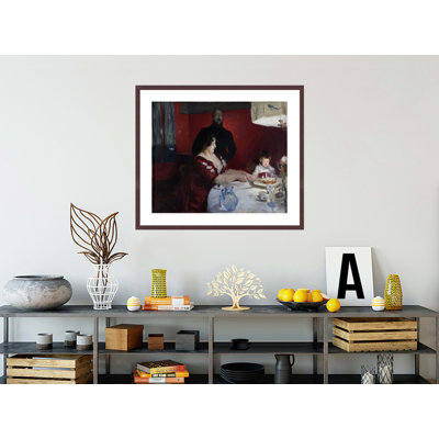 «The Birthday Party» par John Singer Sargent, impression giclée sur cadre