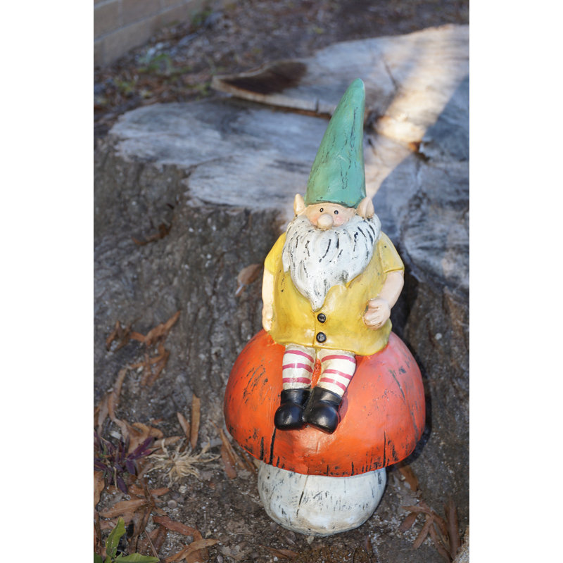 Statue gnome champignon