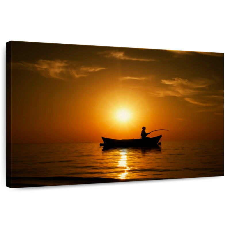Senne Golden Sunset Pêche, H 20 po x l 30 po