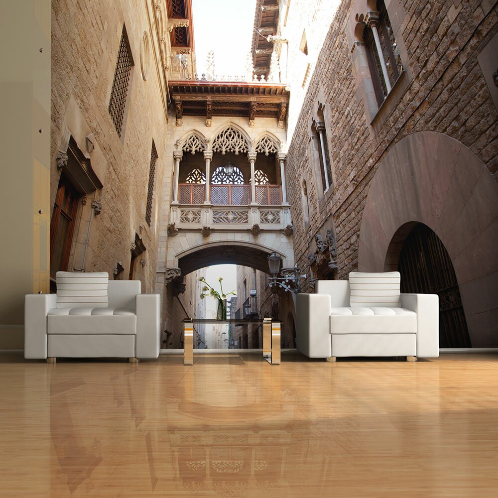 Tapete Barcelona Generalitat Palace in the Gothic Quarter 3,09 m x 400 cm