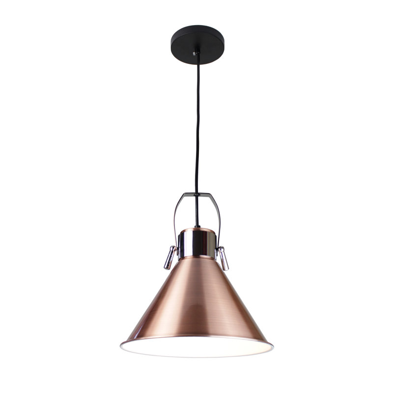 Bunn 1 - Light Bronze Single Pendant