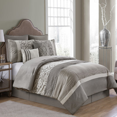 Modern & Contemporary Polyester Standard Floral Comforter