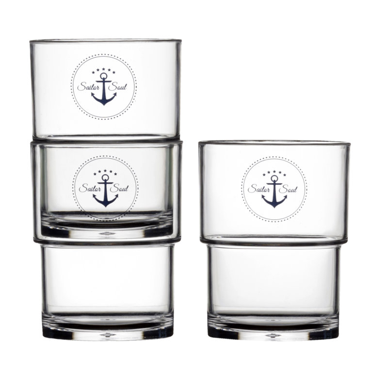 Denzel 11oz. Drinking Glass Set