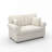 Chenille Chaise Lounge Sofa Bed With Removable Cushion-1238241492
