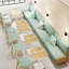 Banc rembourré en similicuir Nordic Modern